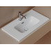 Раковина мебельная накладная SANCOS CN7029 Compact (710x395x170) цвет белый 