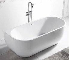 Акриловая ванна пристенная 170х75 ABBER AB9316 Акриловая ванна пристенная 170х75 ABBER AB9316