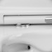Унитаз подвесной FlashClean безободковый с сиденьем микролифт AM.PM Awe C111700SC белый 