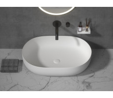 Раковина-чаша кориан овальная матовая, Slim Armadi Art 879-50 Раковина-чаша кориан овальная матовая, Slim Armadi Art 879-50