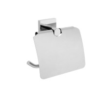 Бумагодержатель с крышкой Fixsen Lux Chrome FX-15010 Бумагодержатель с крышкой Fixsen Lux Chrome FX-15010