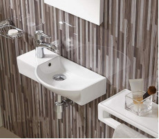 Умывальник CeramaLux 7947BR белый 