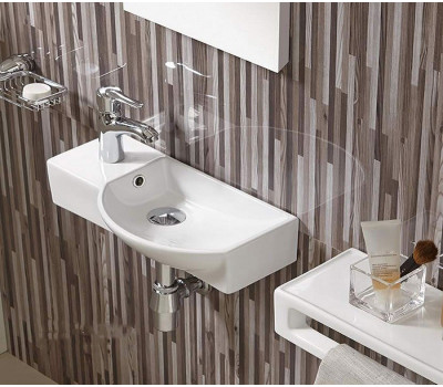 Умывальник CeramaLux 7947BR белый Умывальник CeramaLux 7947BR белый