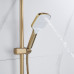 Душевая система Shevanik S4136G, золотой сатин