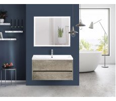 База под раковину 100см Art&Max FAMILY Family-1000-2C-SO-CV Cemento Veneto