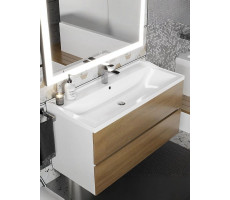 Раковина для ванной Uperwood Family 100х45х17,9 см, белая глянцевая 293020631 Раковина для ванной Uperwood Family 100х45х17,9 см, белая глянцевая 293020631