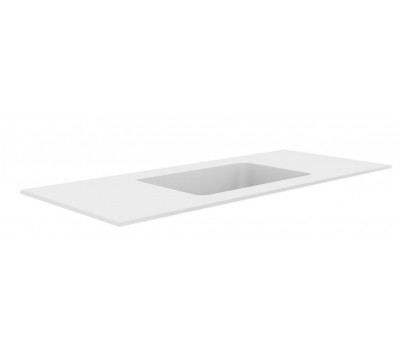 Раковина-моноблок 120см Armadi Art WHITE QUATRO 120 (чаша по центру) 793-120-W Раковина-моноблок 120см Armadi Art WHITE QUATRO 120 (чаша по центру) 793-120-W