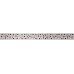 Решетка для душевого лотка Alcadrain BUBLE-550L нержавеющая сталь глянцевая 