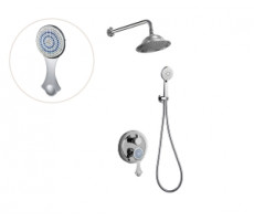 Душевой комплект ЯСМИНА NT800/B02-2 хром Bronze de Luxe 
