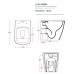 Унитаз напольный Rimless Artceram A16 ASV004 39 00  