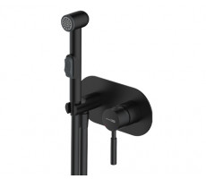 Смеситель для душа WasserKRAFT Gollach 3300 3338 черный матовый 