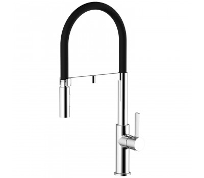 Смеситель для кухонной мойки Azario AZ-WAA569158C с фильтром для воды, гибкий излив, хром