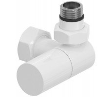 Вентиль Сунержа 3D G 1/2" НР х G 3/4" НГ правый цилиндр цвет-белый 12-1403-1234 Вентиль Сунержа 3D G 1/2" НР х G 3/4" НГ правый цилиндр цвет-белый 12-1403-1234