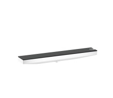 Вывод воды с держателем ручного душа Hansgrohe FixFit 26858700 белый матовый 