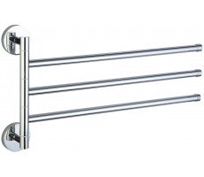 Держатель для полотенец поворотный 3-ой Savol 87 S-008703 хром Держатель для полотенец поворотный 3-ой Savol 87 S-008703 хром