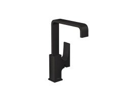 Смеситель для раковины Hansgrohe Metropol 32511670 черный матовый 