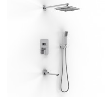 Душевой комплект BERGES NARDIS 3S, поворотный излив, хром 071010 Душевой комплект BERGES NARDIS 3S, поворотный излив, хром 071010
