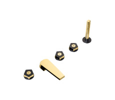 Смеситель для ванны Newform ParkLE 69782C.62.093 Золото 