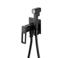 Гигиенический душ со смесителем GAPPO G7217-16, черный 