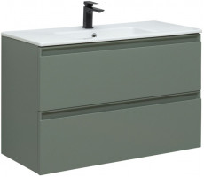 Тумба под раковину Allen Brau Eclipse 1.E1003.CGM 100 cement grey matt 