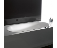 Стальная ванна Bette Lux Oval Silhouette 3467-000 Белый 