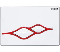 Кнопка для инсталляции UFO CREAVIT GP1001.01 Бело-красная