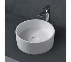 Раковина накладная ABBER Stein AS2612 белая матовая 