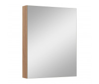 Зеркальный шкаф Runo графит Лада 50 (00-00001160) 