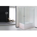 Душевой угол с поддоном Royal Bath RB 8100BP-C (матовое) правый белый 