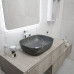Раковина Teymi Solli 50 artceramic, накладная, Графит Мрамор T50384 