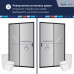 Душевая дверь RGW CL-13B 1200 06091312-44 Черный Душевая дверь RGW CL-13B 1200 06091312-44 Черный