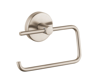 Держатель туалетной бумаги Hansgrohe Logis 40526820 шлифованный никель 