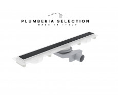 Душевой трап PLUMBERIA SELECTION PSM MODULAR PSM120NO, черный матовый 