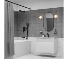 Встраиваемая система с тропическим, ручным душем и изливом, матовый черный, Parker, IDDIS, PARBL03i68 Встраиваемая система с тропическим, ручным душем и изливом, матовый черный, Parker, IDDIS, PARBL03i68