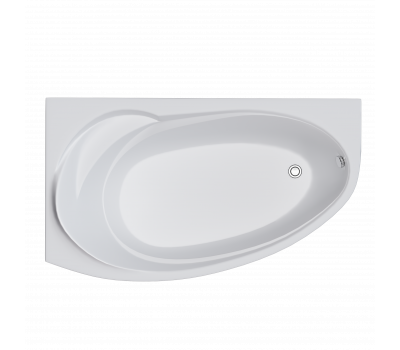 Ванна акриловая Marka One JULIANNA 160х95 Асимметричная белая Левая 01дж1695л 