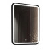 Зеркало Comforty Нобилис-60 LED подсветка, черная рамка, БЕСКОНТАКТНЫЙ СЕНСОР 600*800 
