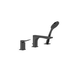 Смеситель для ванны GESSI Rilievo 59037#299 Черный матовый Смеситель для ванны GESSI Rilievo 59037#299 Черный матовый