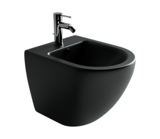 Подвесное биде Metropol Ceramica Nova CN4003MB Чёрный Матовый Подвесное биде Metropol Ceramica Nova CN4003MB Чёрный Матовый