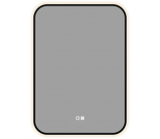 Зеркало Aquanet Контур 500х700 LED TX антипар, черный 00367660 