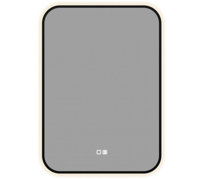 Зеркало Aquanet Контур 500х700 LED TX антипар, черный 00367660 