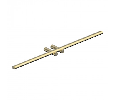 Полотенцедержатель двойной ABBER Osten 316 AA1855BG золото брашированное 