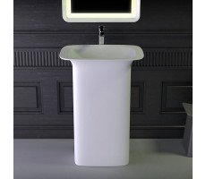 Раковина KNIEF Glam 0600-082-01WA Белый матовый Раковина KNIEF Glam 0600-082-01WA Белый матовый