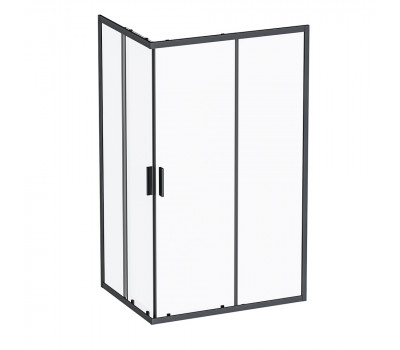 Душевое ограждение 120x90, без поддона AM.PM Gem S W93G-404-120290-BT Черный 
