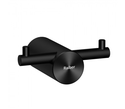 Крючок для ванной Raiber RPB-80005, черный Крючок для ванной Raiber RPB-80005, черный