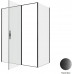 Душевой уголок Allen Brau Priority 160x90 3.31039.BBA + 3.31045.BBA черный браш 