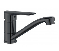 Смеситель Lagos Black для кухни и раковины излив 140мм LG15B ESKO 