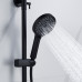 Душевая система Shevanik S4726H, черный