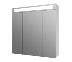 Зеркальный шкаф Dreja Uni 80 см, белый Зеркальный шкаф Dreja Uni 80 см, белый