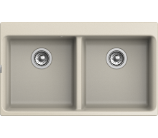 Мойка Rivelato AXEL 90-2D  2-чаши 870*520мм X-90-2D beige scuro  Мойка Rivelato AXEL 90-2D  2-чаши 870*520мм X-90-2D beige scuro