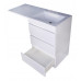 Тумба напольная Style Line Даллас 130, 3 ящ., Люкс белая, PLUS СС-00000558 Тумба напольная Style Line Даллас 130, 3 ящ., Люкс белая, PLUS СС-00000558